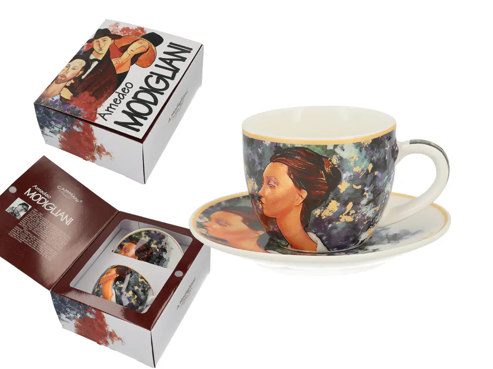 Filiżanka espresso ze spodkiem - A. Modigliani, Leopold Zborowsk (CARMANI) w sklepie Wasserman.eu