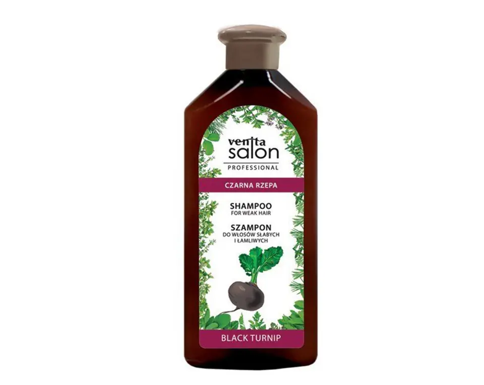 ⁨VENITA SALON SZAMPON CZARNA RZEPA 500ML⁩ w sklepie Wasserman.eu