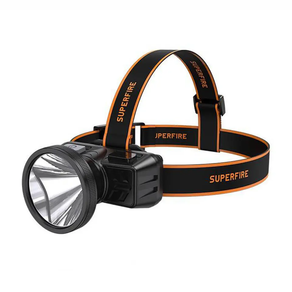 ⁨Superfire HL51 headlamp, 160lm, USB⁩ at Wasserman.eu