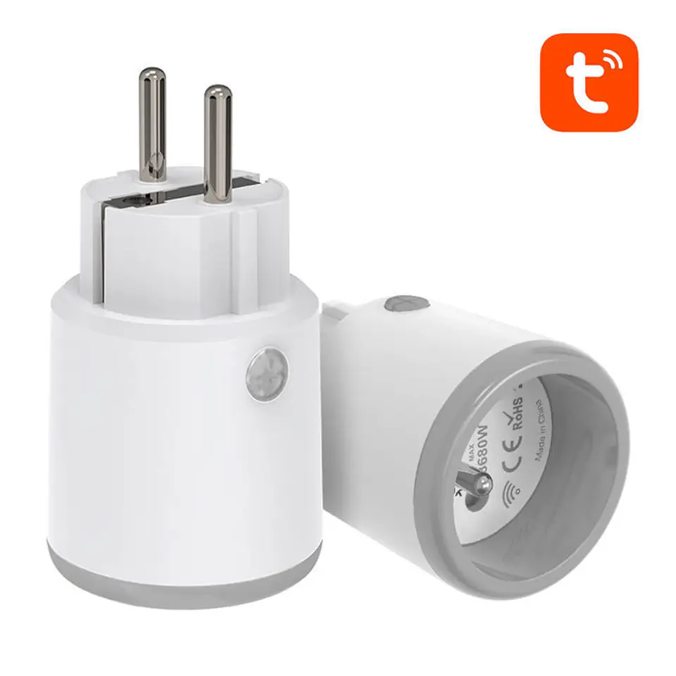 ⁨Inteligentne Gniazdko NEO NAS-WR15W, 16A, FR, WiFi TUYA⁩ w sklepie Wasserman.eu