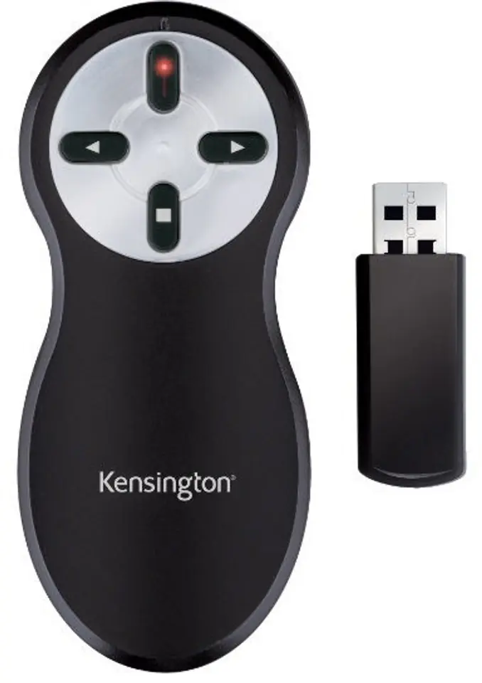 ⁨Prezenter KENSINGTON Wireless Presenter with Red Laser 33374EU⁩ w sklepie Wasserman.eu