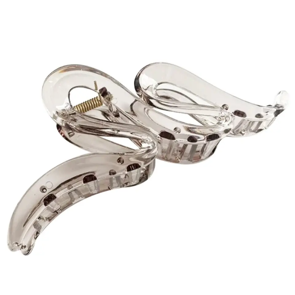 ⁨Spinka do włosów klamra XL bursztyn 13cmx6cm SP226⁩ w sklepie Wasserman.eu