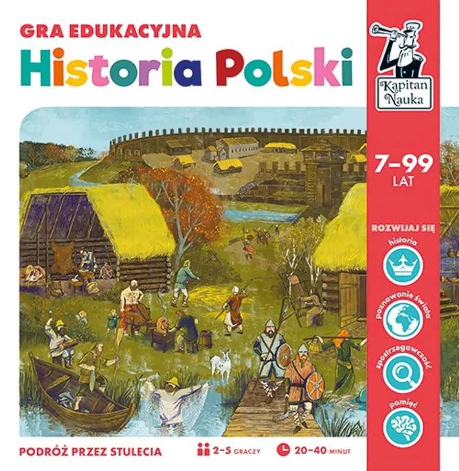 Gra Edukacyjna „Historia Polski" w sklepie Wasserman.eu