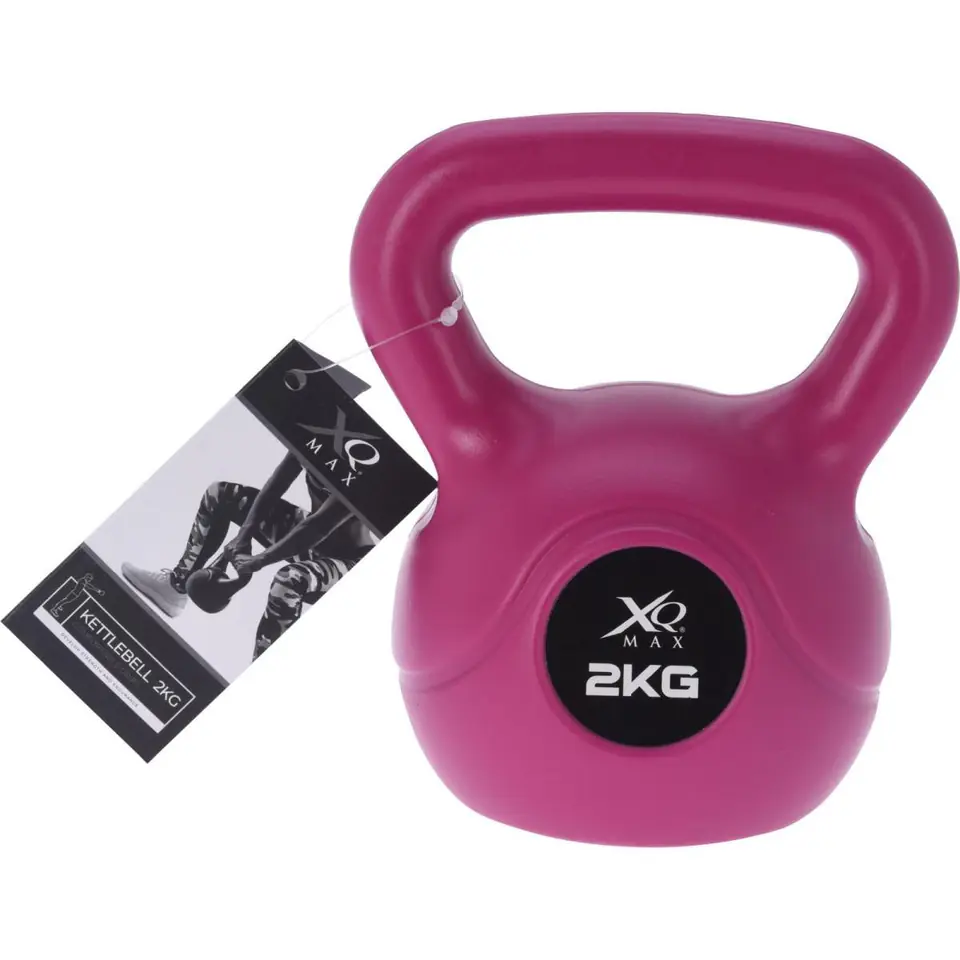 ⁨HANTLA KOMPOZYTOWA KETTLEBELL 2 KG ODWAŻNIK⁩ w sklepie Wasserman.eu