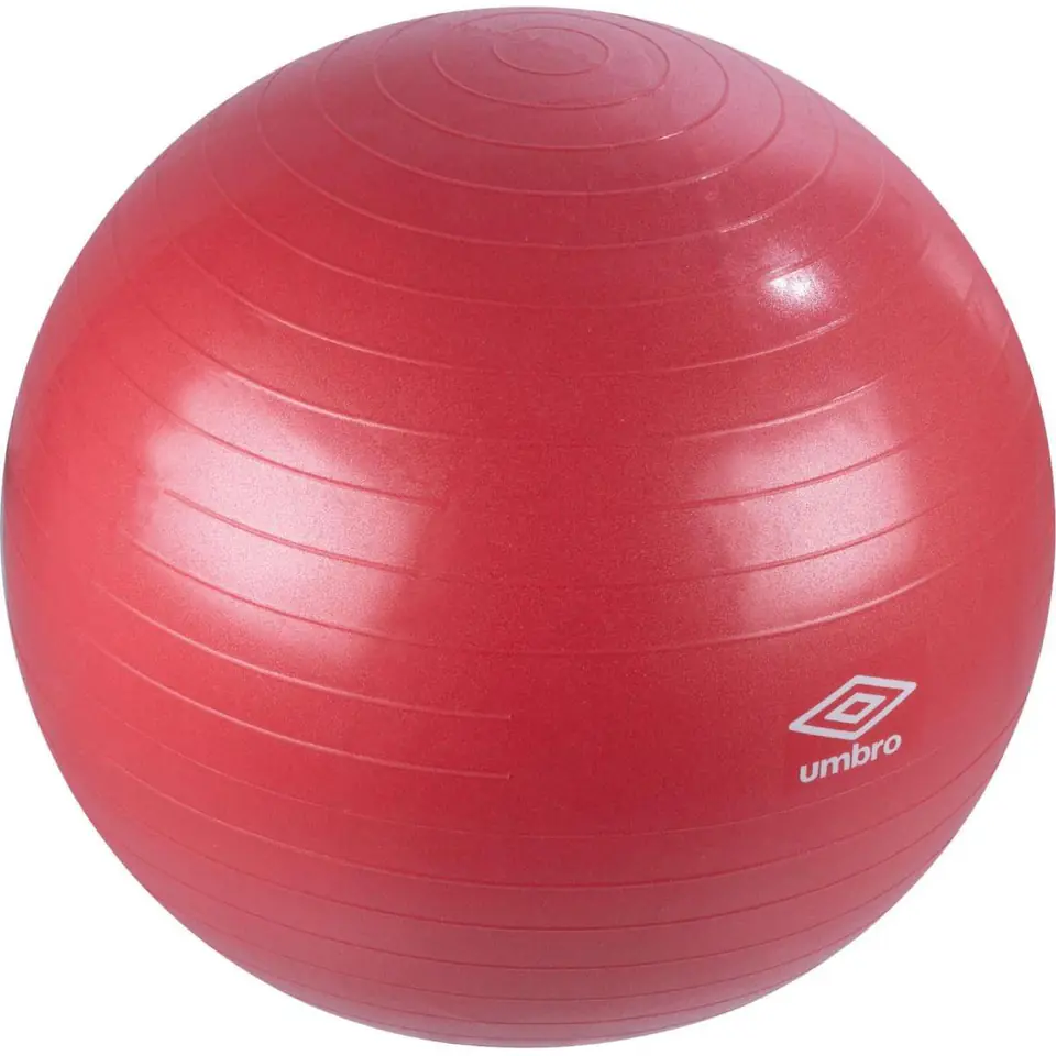 ⁨PIŁKA FITNESS 75CM RED UMBRO⁩ w sklepie Wasserman.eu