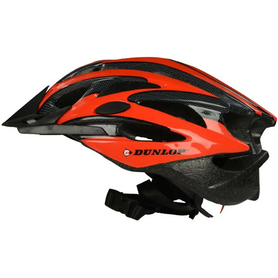 ⁨KASK ROWEROWY REGULOWANY DUNLOP MTB RED R. M (55-58CM)⁩ w sklepie Wasserman.eu