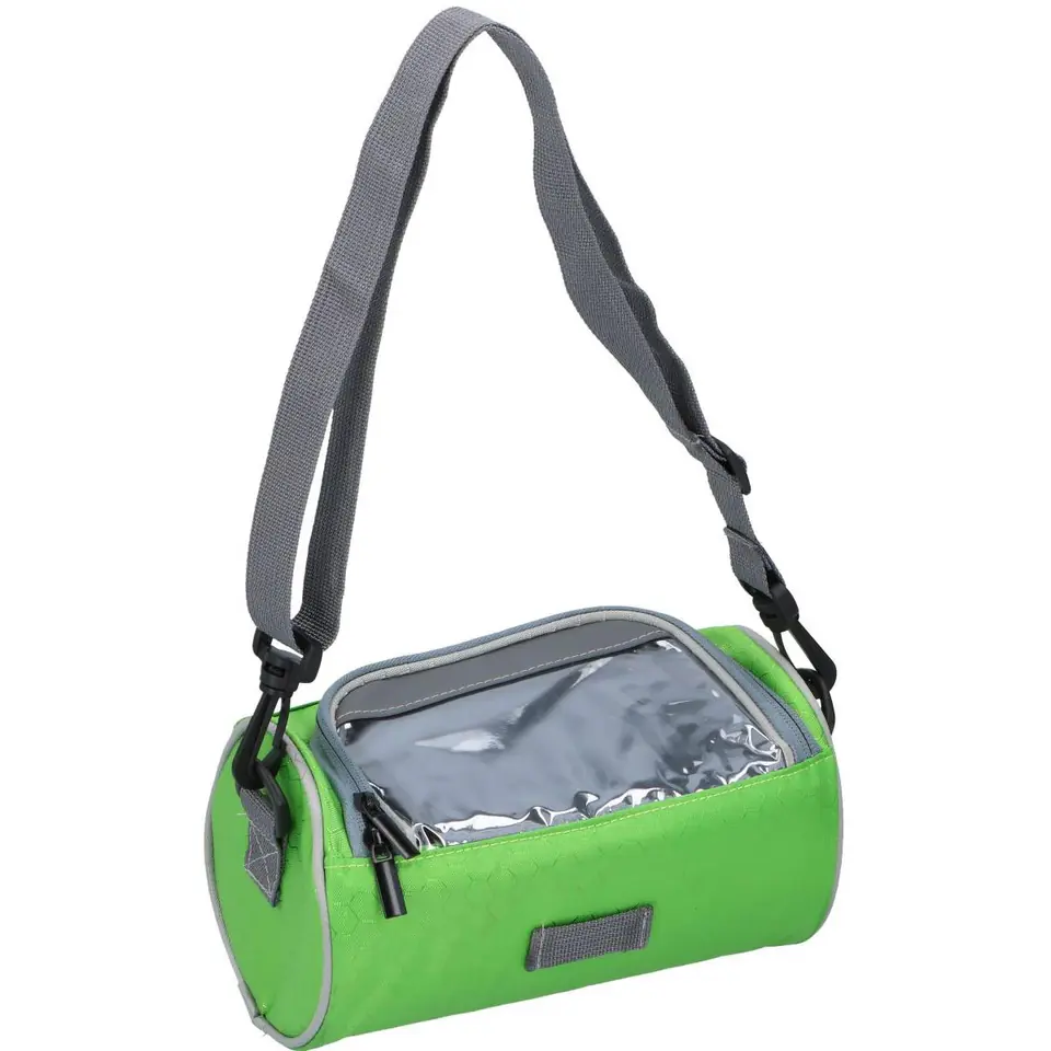 SAKWA TORBA ROWEROWA 2W1 NA KIEROWNICĘ DUNLOP - ZIELONY w sklepie Wasserman.eu