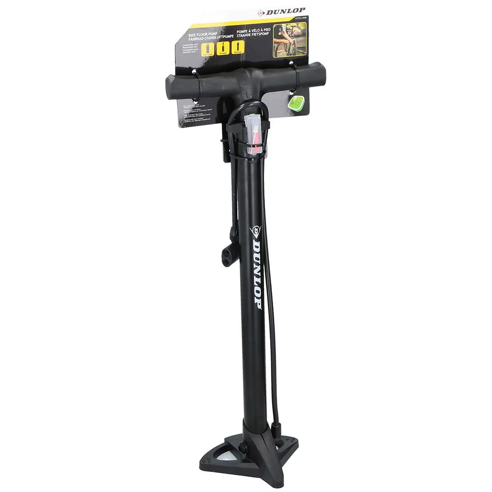 ⁨POMPKA WARSZTATOWO  ROWEROWA DUNLOP 174psi (12bar)⁩ w sklepie Wasserman.eu