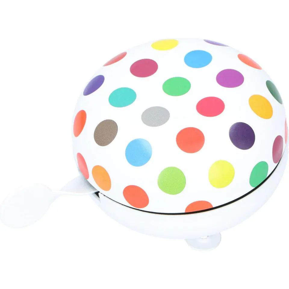 ⁨DZWONEK ROWEROWY DUNLOP ŚR. 80MM KROPKI⁩ w sklepie Wasserman.eu