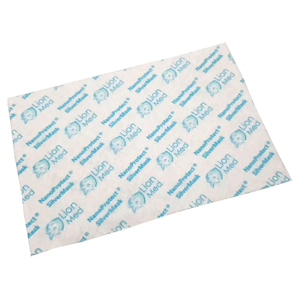 ⁨FILTR Z AKTYWNYM NANOSREBREM 2-WARSTWOWY (10-pak) do maseczki 380047⁩ w sklepie Wasserman.eu