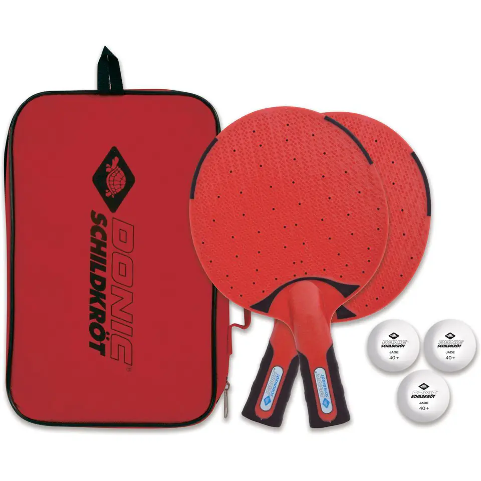 ⁨Donic Schildkröt 788662 table tennis equipment Black, Red⁩ at Wasserman.eu