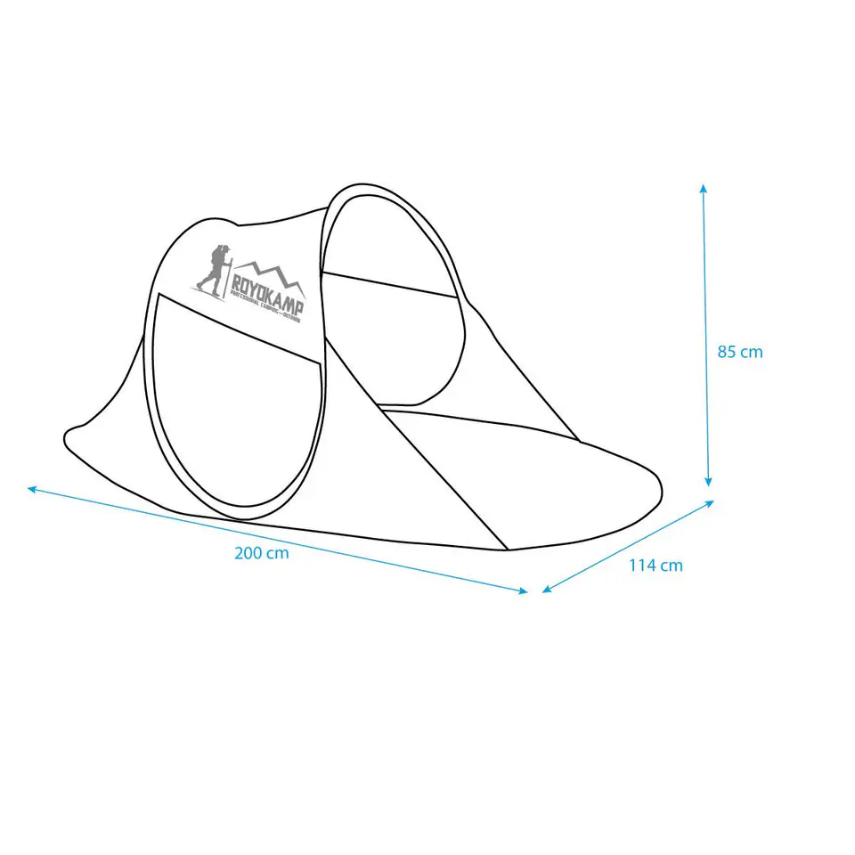 TENT SELF-UNFOLDING SCREEN ROYOKAMP at Wasserman.eu