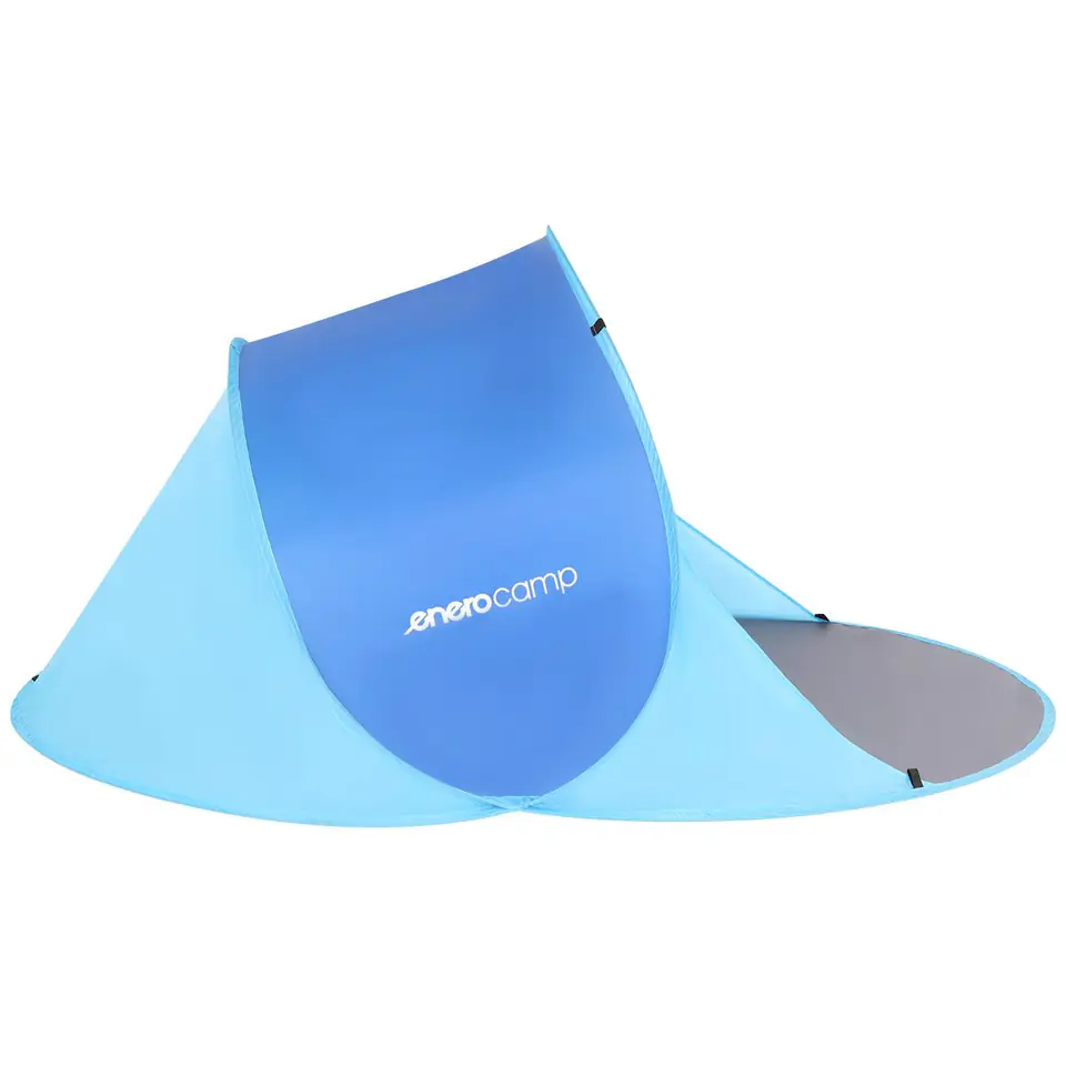 ⁨NAMIOT PARAWAN PLAŻOWY SAMOROZKŁADAJĄCY 190x120x86CM GRANATOWO- NIEBIESKI⁩ w sklepie Wasserman.eu