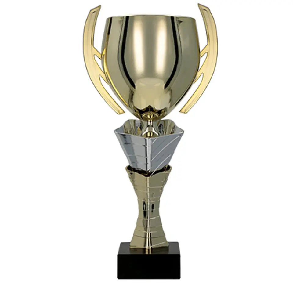 ⁨Puchar metalowy złoto-srebrny⁩ w sklepie Wasserman.eu