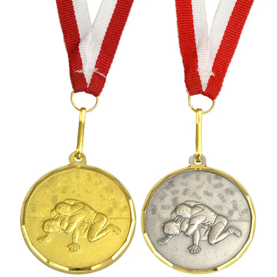 ⁨MEDAL PROMO 40mm ZAPASY ZŁOTY 268674⁩ w sklepie Wasserman.eu