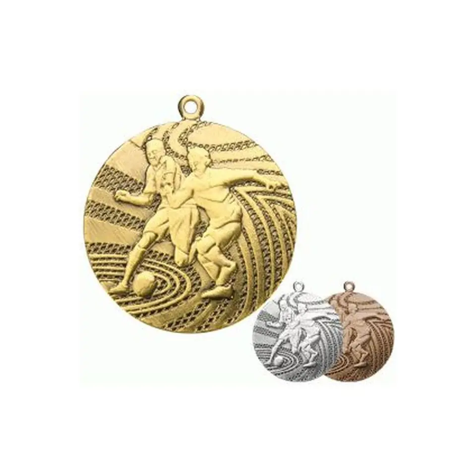 ⁨Medal złoty- piłka nożna - medal stalowy⁩ w sklepie Wasserman.eu