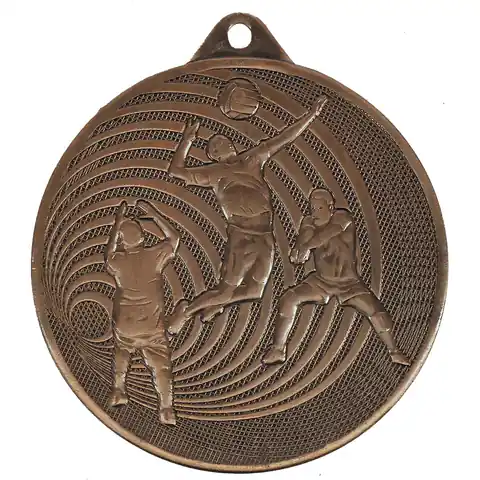 ⁨Medal brązowy siatkówka Medal stalowy MMC3073/B⁩ w sklepie Wasserman.eu