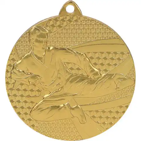 ⁨Medal złoty- karate - medal stalowy⁩ w sklepie Wasserman.eu