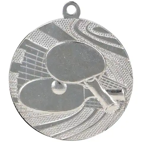 ⁨Medal srebrny - tenis stołowy - medal stalowy⁩ w sklepie Wasserman.eu