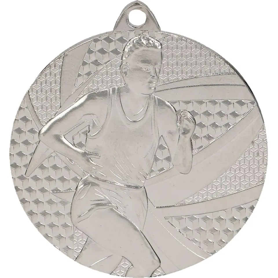 ⁨Medal srebrny- biegi - medal stalowy⁩ w sklepie Wasserman.eu
