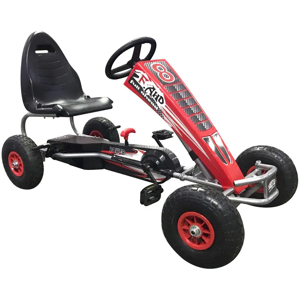 ⁨GOKART AUTO NA PEDAŁY ENERO 14 CZERWONY⁩ w sklepie Wasserman.eu
