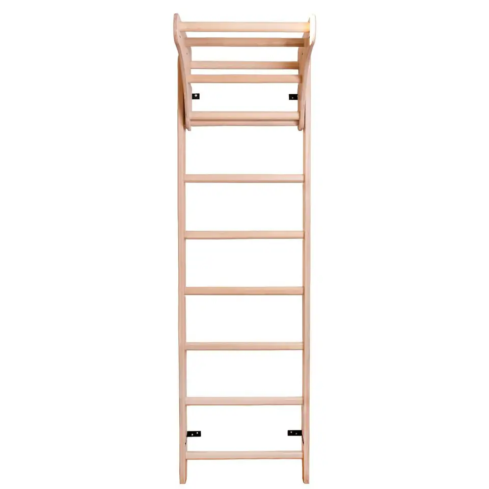 ⁨DRABINKA Z DREWNIANYM DRĄŻKIEM DO PODCIĄGANIA BENCHK 111⁩ w sklepie Wasserman.eu