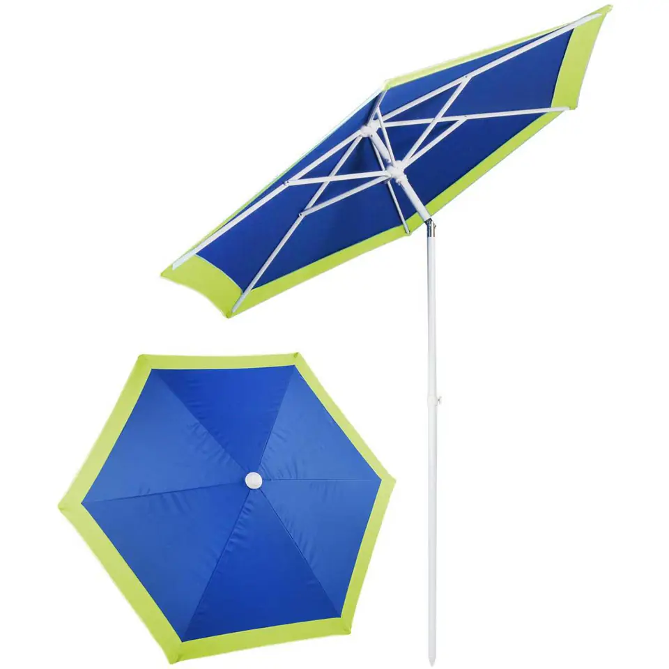 ⁨PARASOL PLAŻOWO OGRODOWY 200CM ROYOKAMP 1015804⁩ w sklepie Wasserman.eu