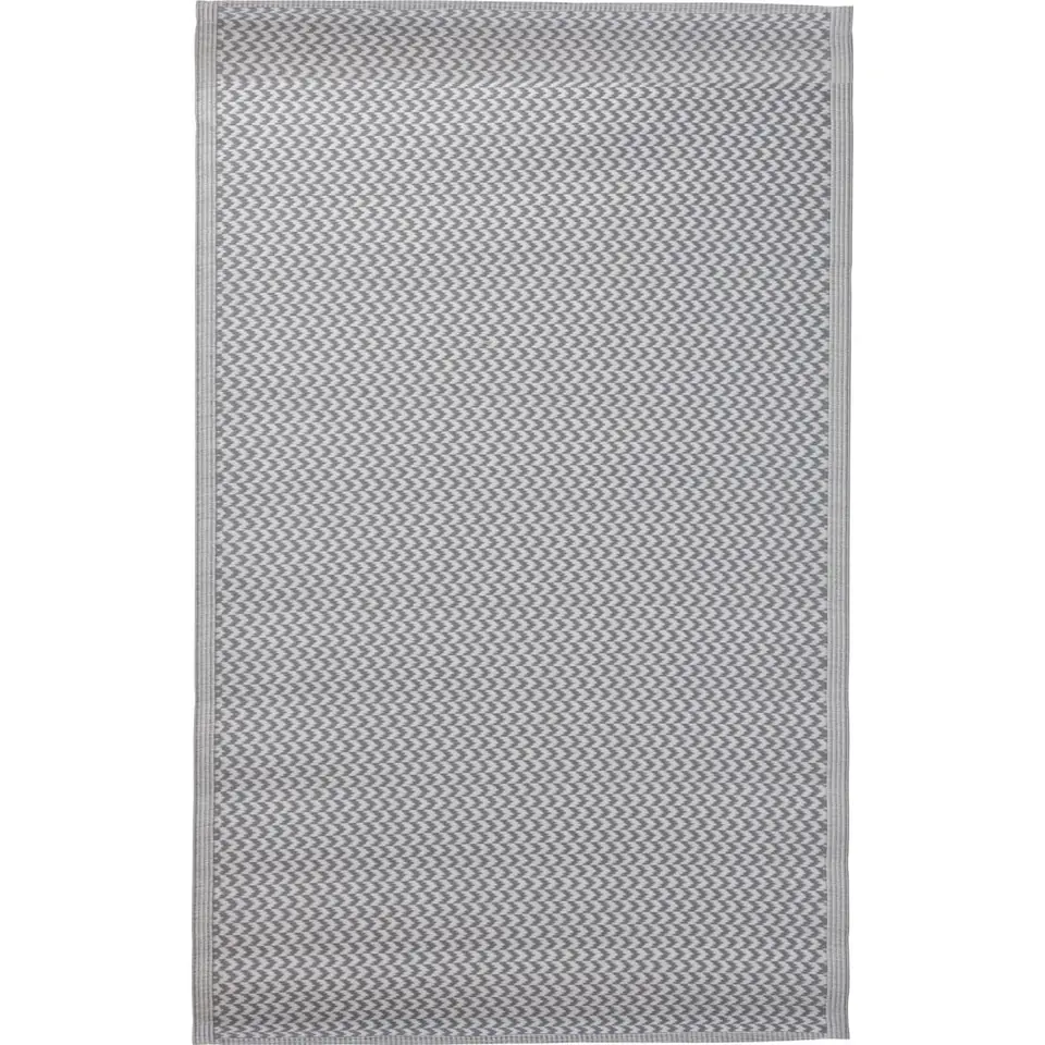 MATA DYWAN ZEWNĘTRZNY OGRODOWY BALKONOWY ŁAZIENKOWY 120x180cm BIAŁO SZARA w sklepie Wasserman.eu