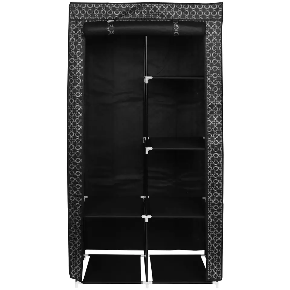 ⁨SZAFA TEKSTYLNA GARDEROBA 88x46x170CM ORNAMENT 45269⁩ w sklepie Wasserman.eu