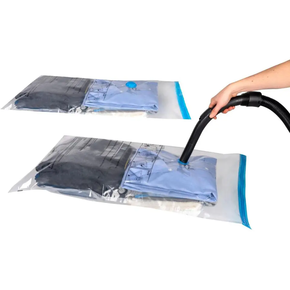 ⁨WOREK PRÓŻNIOWY DO PRZECHOWYWANIA UBRAŃ, POŚCIELI 130x74cm i 86x50cm ALPINA⁩ w sklepie Wasserman.eu