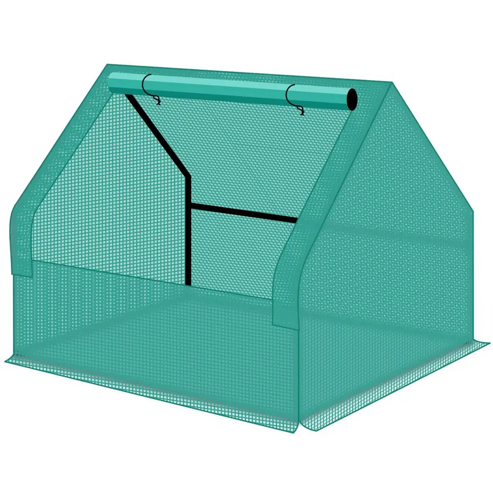 ⁨SZKLARNIA TUNEL OGRODOWY ZIELONY MINI 124X94X94CM⁩ w sklepie Wasserman.eu