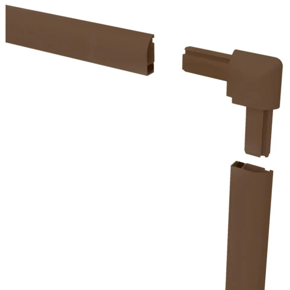 ⁨MOSKITIERA OKNO ALU 120X140 BRĄZ⁩ w sklepie Wasserman.eu