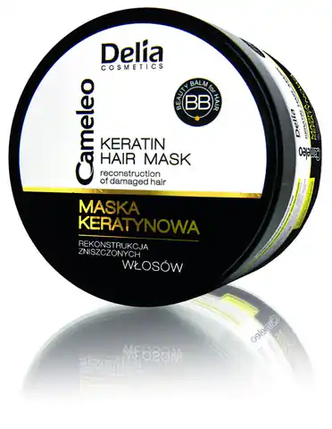 ⁨Delia Cosmetics Cameleo Maska keratynowa do włosów zniszczonych 200ml⁩ w sklepie Wasserman.eu