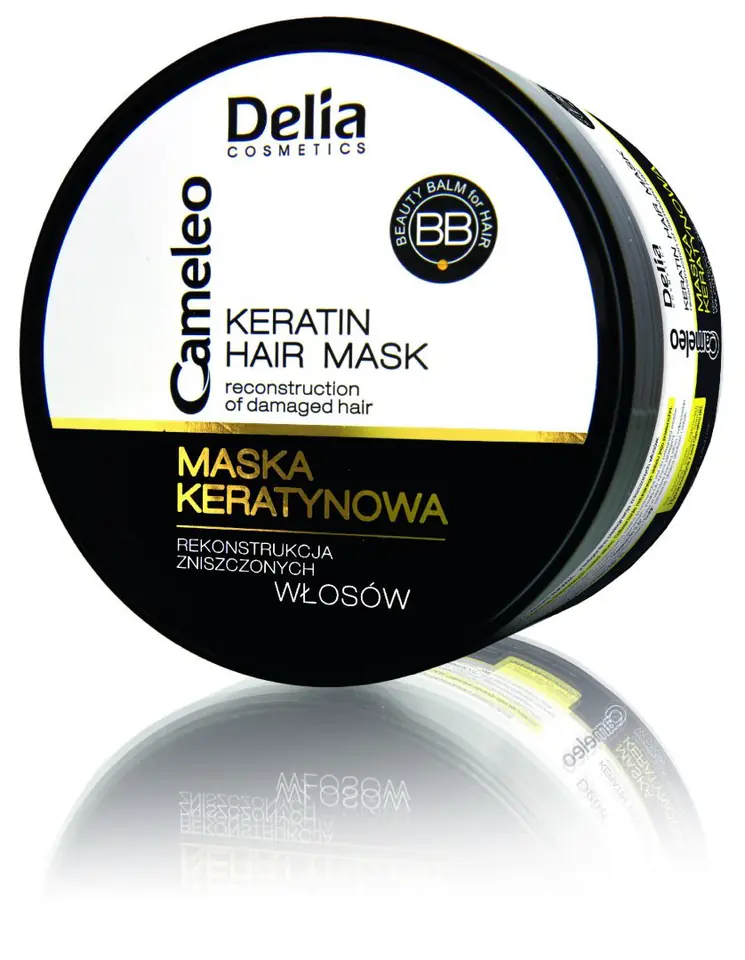 ⁨Delia Cosmetics Cameleo Keratin mask for damaged hair 200ml⁩ at Wasserman.eu