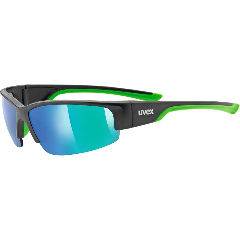 Okulary Uvex Sportstyle 215 czarny-zielony w sklepie Wasserman.eu