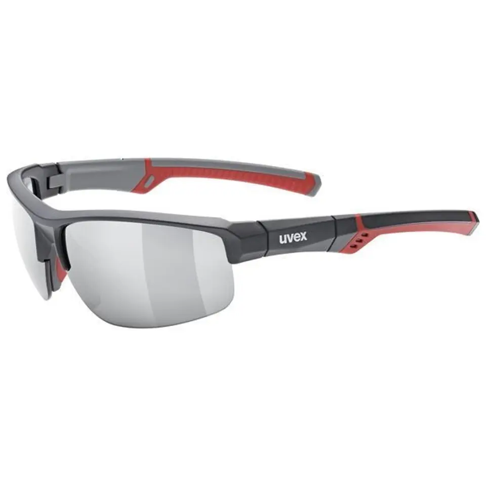 Okulary Uvex Sportstyle 226 szary-czerwony mat w sklepie Wasserman.eu