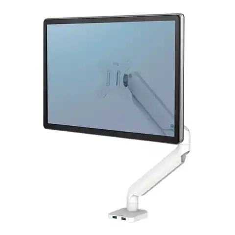 ⁨Fellowes Ergonomics arm for 1 monitor - Platinum series, white⁩ at Wasserman.eu