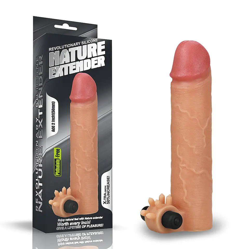 NAKŁADKA ADD 2 VIBRATING SILICONE EXTENDER w sklepie Wasserman.eu