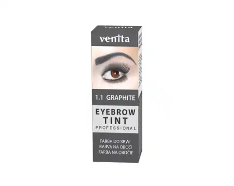 ⁨Venita Professional Eyebrow Tint Eyebrow Paint Powder Graphite⁩ at Wasserman.eu