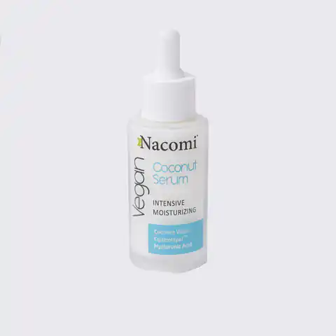 ⁨Nacomi Vegan Coconut Serum ultra moisturizing face serum with coconut water 40ml⁩ at Wasserman.eu