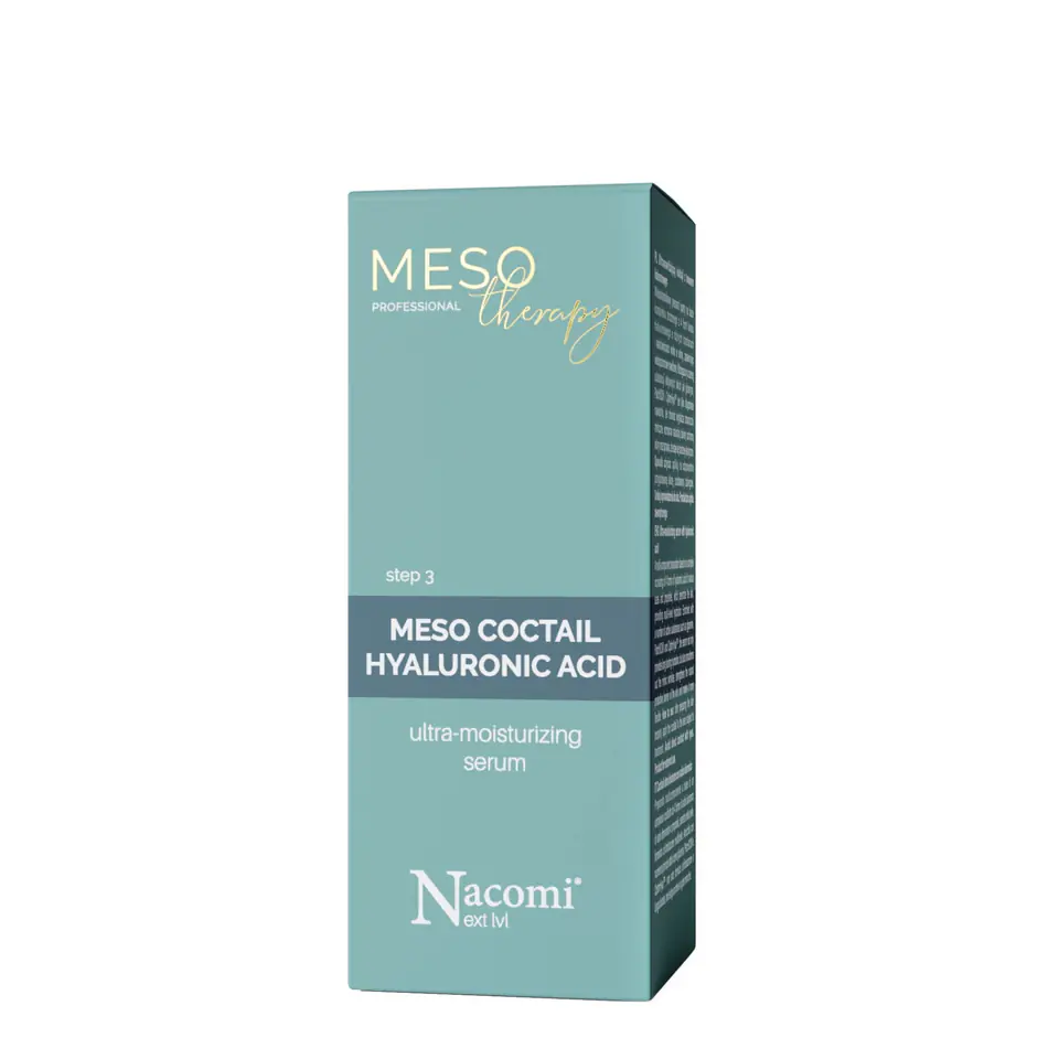 ⁨NACOMI Meso Therapy Ultranawilżające Serum - Koktajl z kwasem hialuronowym 15ml⁩ w sklepie Wasserman.eu