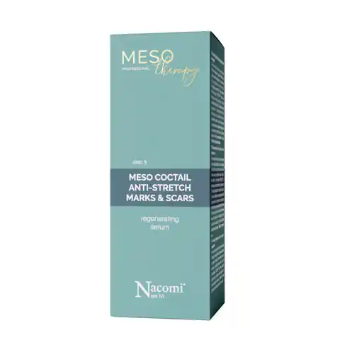 ⁨NACOMI Meso Therapy Regenerujące Serum - Koktajl przeciw bliznom i rozstępom 30ml⁩ w sklepie Wasserman.eu