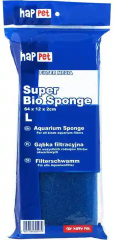 ⁨Bio sponge L Gąbka SUPER L Happet folia⁩ w sklepie Wasserman.eu