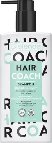 ⁨BIELENDA Hair Coach Szampon balansujący do przetłuszczającej się skóry głowy 300ml⁩ w sklepie Wasserman.eu