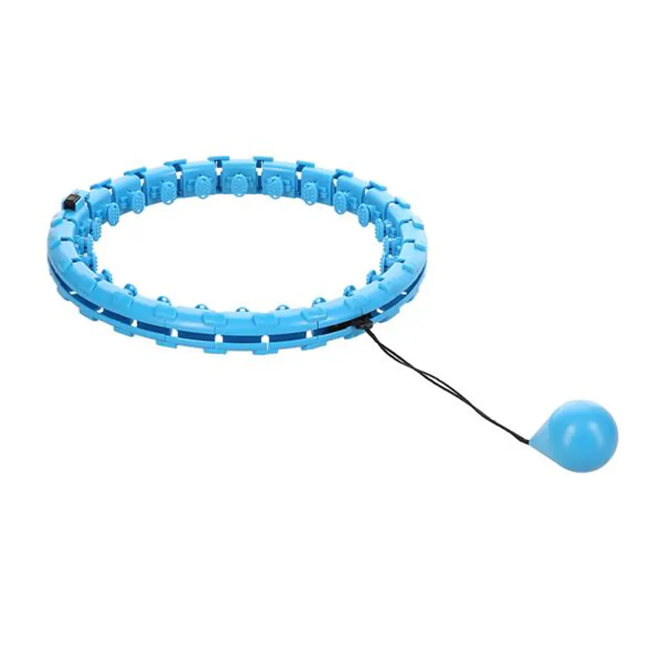 ⁨FH01 BLUE HULA HOP Z OBCIĄŻNIKIEM⁩ w sklepie Wasserman.eu