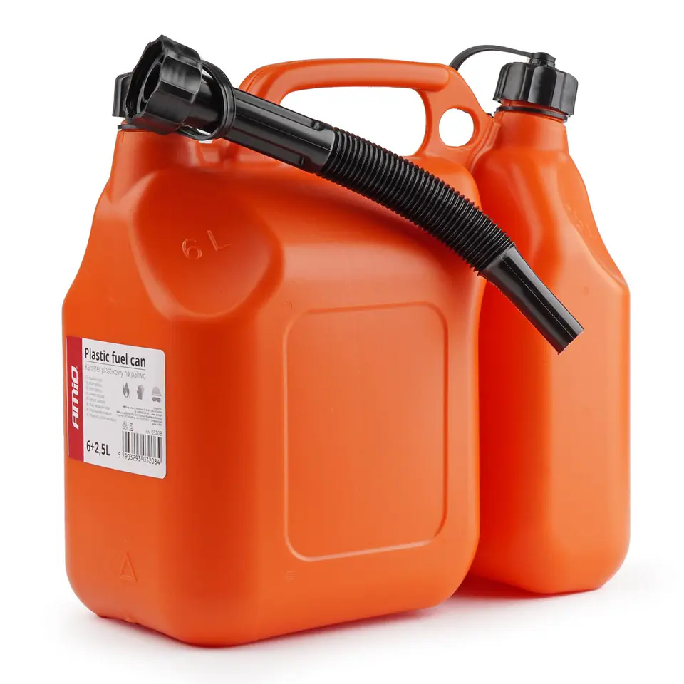 Kanister plastikowy dwukomorowy 6l + 2,5l amio-03208 w sklepie Wasserman.eu