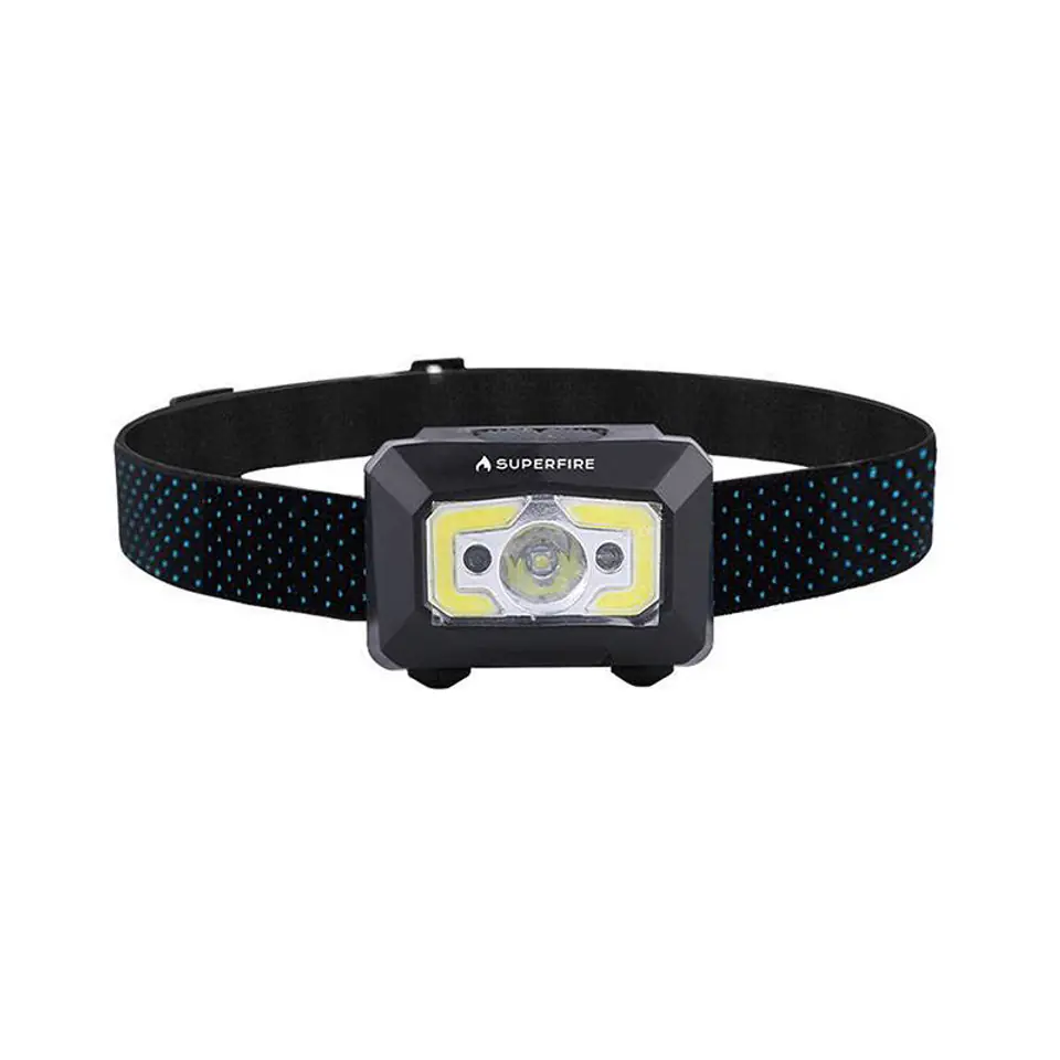 ⁨Superfire X30 headlamp, 500lm, USB⁩ at Wasserman.eu