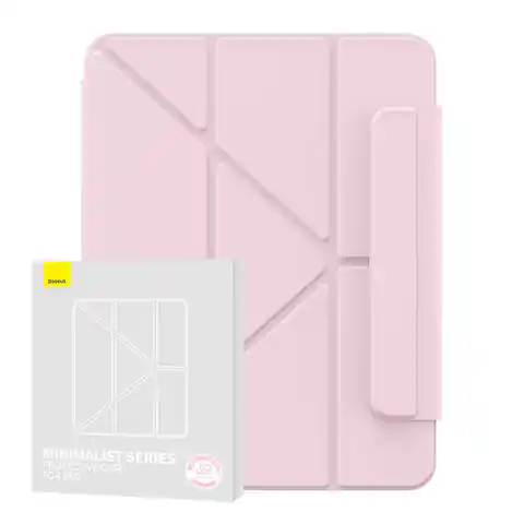 ⁨Etui magnetyczne Baseus Minimalist do Pad Pro 11″ (2018/2020/2021/2022) (baby pink)⁩ w sklepie Wasserman.eu