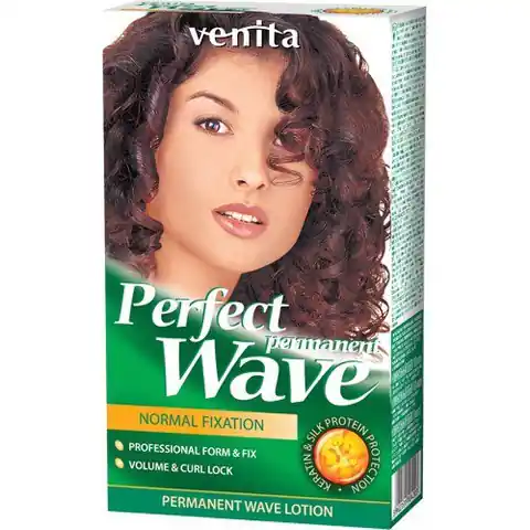 ⁨VENITA Perfect Wave Płyn do trwałej ondulacji - Normal (normalna) 1op.⁩ w sklepie Wasserman.eu