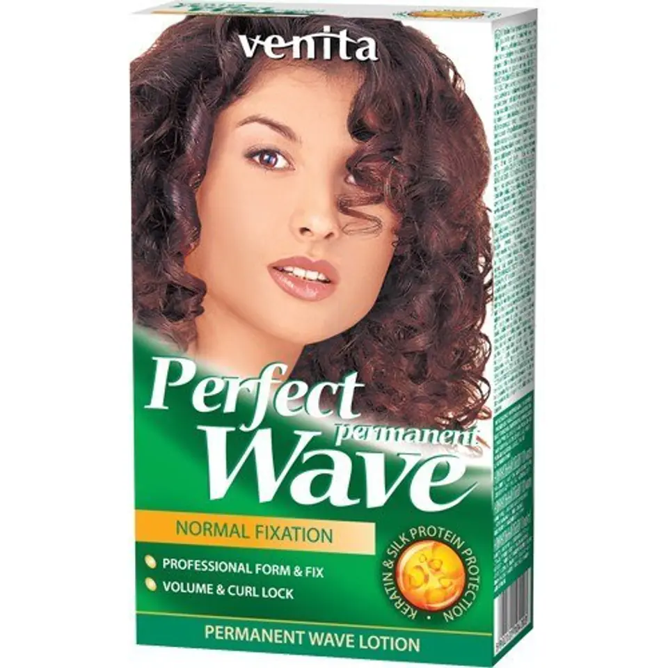 ⁨VENITA Perfect Wave Płyn do trwałej ondulacji - Normal (normalna) 1op.⁩ w sklepie Wasserman.eu